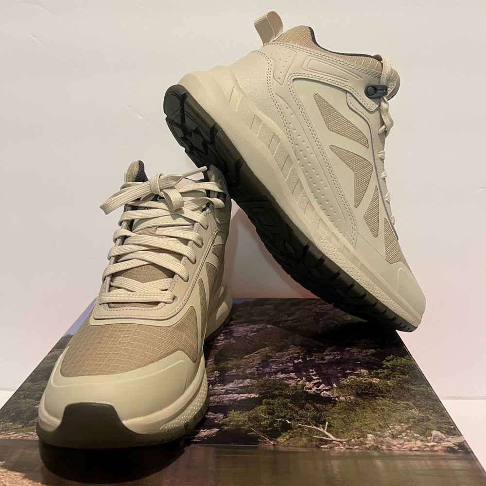 Ozark Trail Ot Tech Men Hiker Shoes Size 7 Waterproof Leather Retail $37